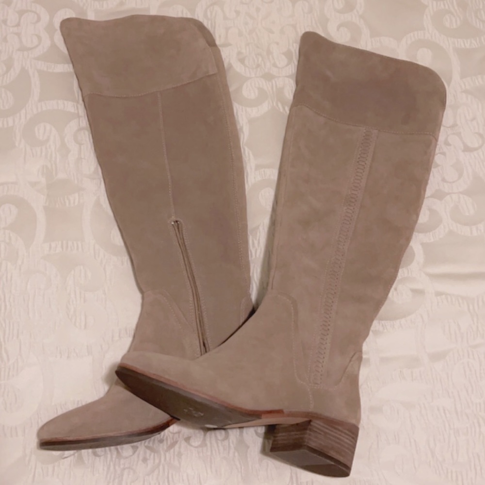 Brand New Vince Camuto Bendra over-the-knee suede boots. Never worn.